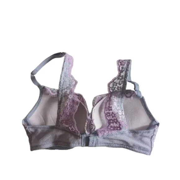 Victoria's Secret Pink Lace 32C/70C Sexy Underwire Push Up Padded Bra NWT! - Picture 2 of 8